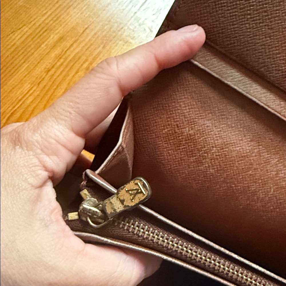 Louis Vuitton Brown Monogram Wallet - Picture 3 of 5